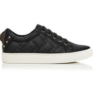 Kurt Geiger Ludo Quilted Sneaker Size 41.5 Black
